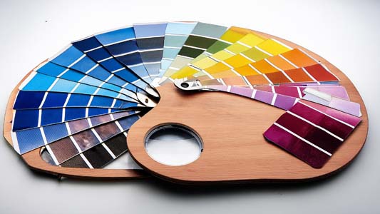 Recipes helping you mix a colour