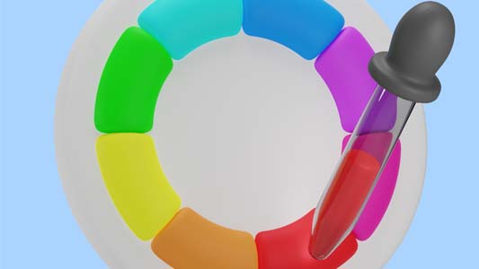 Helps you identify and isolate colours from a reference image