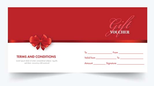 Offer gift certificates