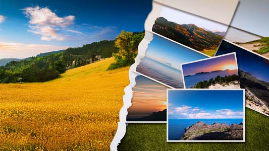 Merge 2 photos into one