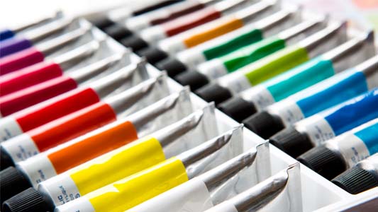 Find out attributes of a particular paint (eg staining, granulating etc.)